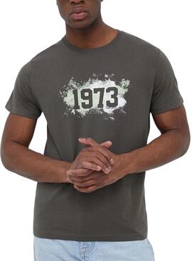T-Shirt Pepe Jeans Ovingdean Grau für Herren