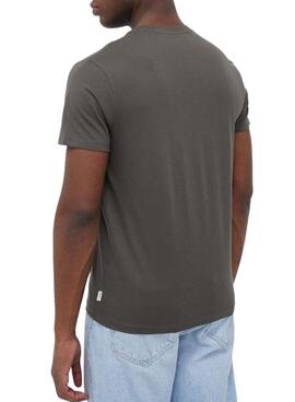 T-Shirt Pepe Jeans Ovingdean Grau für Herren