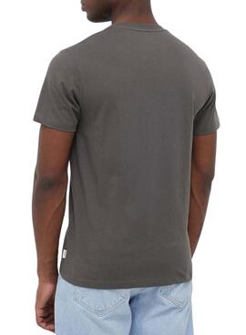 T-Shirt Pepe Jeans Oldwide Grau für Herren