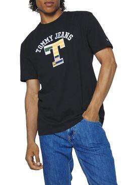 T-Shirt Tommy Jeans TJ Schwarz für Herren