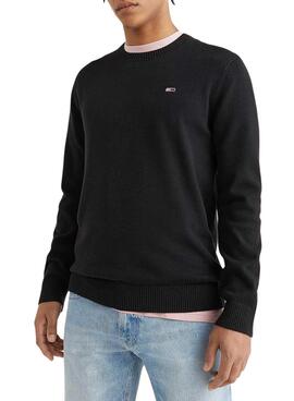 Sweatshirt Tommy Jeans Light Schwarz für Herren