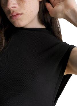 Kleid Calvin Klein Mock Schwarz für Damen