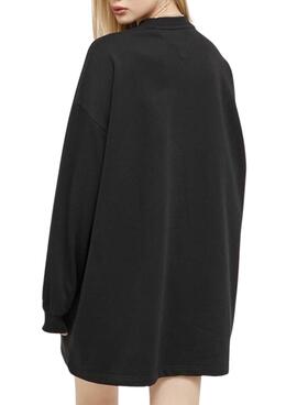 Kleid Tommy Jeans Luxe Schwarz für Damen