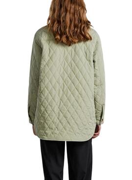 Jacke Pieces Taylor Grün für Damen