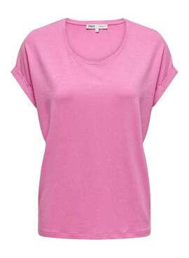 T-Shirt Only Moster Rosa für Damen