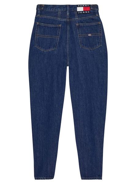 Vaquero Levi's 80s Mom Jean azul para mujer -a