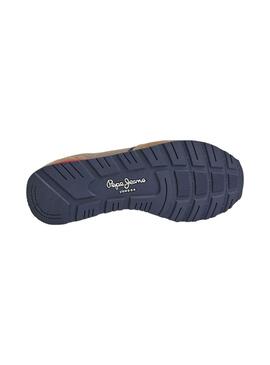 Sneakers Pepe Jeans Brit Heritage Marron