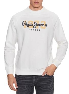 Sweatshirt Pepe Jeans Meier Weiss für Herren