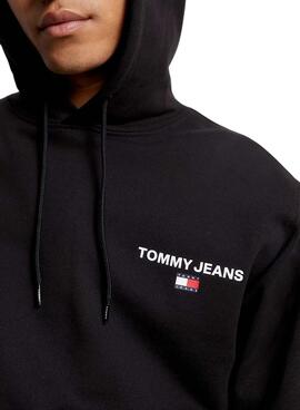Sweatshirt Tommy Jeans Entry Graphic Schwarz Herren