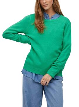 Pullover Vila Viril Grün für Damen