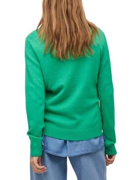 Pullover Vila Viril Grün für Damen
