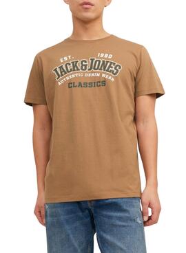 T-Shirt Jack & Jones Braun für Herren