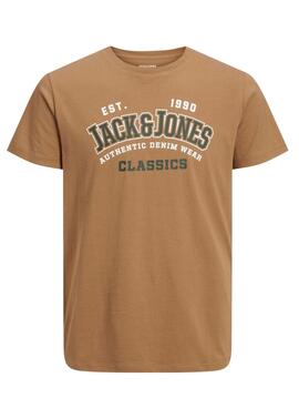 T-Shirt Jack & Jones Braun für Herren