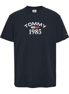 T-Shirt Tommy Jeans Classic 1985 Marineblau Herren