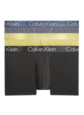 Unterhose Calvin Klein Pack 3 Boxershorts Multi
