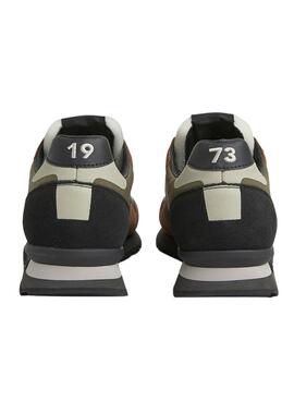 Sneakers Pepe Jeans Print Braun für Herren