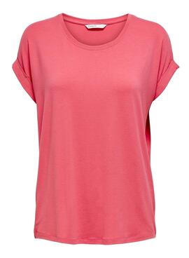 T-Shirt Only Moster Tea Rose für Damen