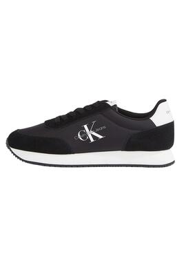 Sneakers Calvin Klein Retro Läufer Schwarz Herren