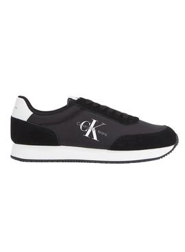 Sneakers Calvin Klein Retro Läufer Schwarz Herren