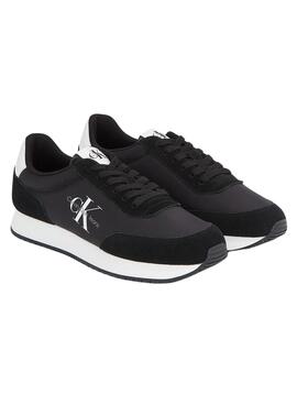 Sneakers Calvin Klein Retro Läufer Schwarz Herren