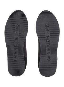 Sneakers Calvin Klein Retro Läufer Schwarz Herren