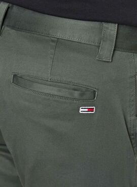 Hose Tommy Jeans Scanton Cargo Grün Herren