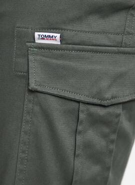 Hose Tommy Jeans Scanton Cargo Grün Herren
