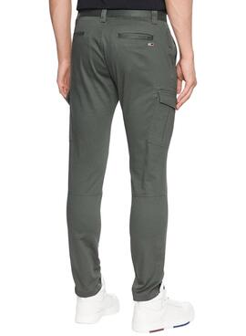 Hose Tommy Jeans Scanton Cargo Grün Herren