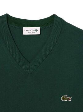 Pullover Lacoste Tricot Ecológico Grün für Herren