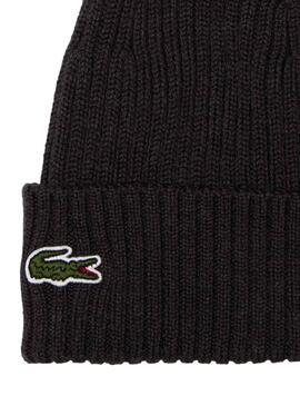 Hut Lacoste Bonnet Knitted Schwarz für Damen Herren