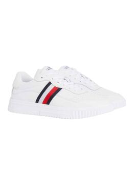 Sneakers Tommy Hilfiger Supercup Weiss Herren