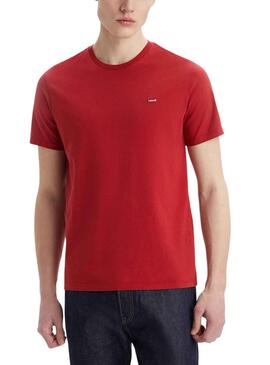 T-Shirt Levis Original Rot für Herren