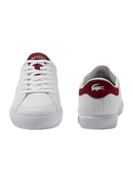 Sneakers Lacoste Powercourt 223 Weiss Herren