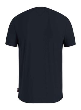 T-Shirt Tommy Hilfiger JumpsuitTyp Roundle Marineblau