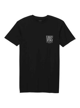 T-Shirt Vans Original Tall Typ Schwarz für Herren