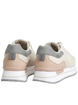 Sneakers Pepe Jeans Rusper Minimal Beige Damen