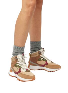 Sneakers Pepe Jeans Lucky Treck-Kombinationen Damen