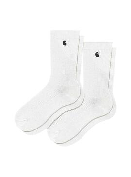 Socken Carhartt Madison Pack Weiss Herren