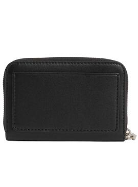 Geldbörse Calvin Klein Sculpted Med Schwarz für Damen