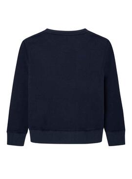 Sweatshirt Pepe Jeans Nolan Marineblau für Junge