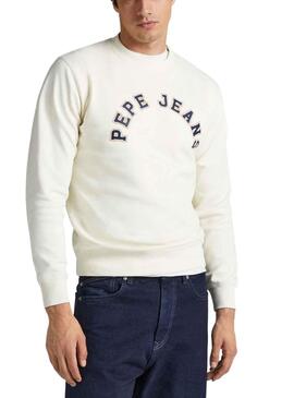 Sweatshirt Pepe Jeans Westend Weiss für Herren