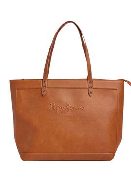 Handtasche Pepe Jeans Bella Bass Braun für Damen