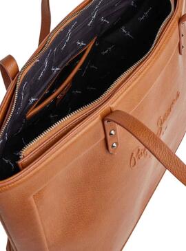 Handtasche Pepe Jeans Bella Bass Braun für Damen