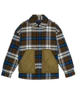 Überhemd Tommy Hilfiger Tartan für Junge
