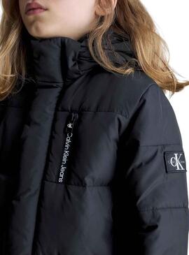 Jacke Calvin Klein Essential Puffer Schwarz Junge