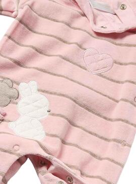 Set 2 Strampler Mayoral Tundosado Pink für Baby