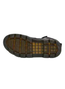 Stiefelettes Dr Martens Combs Tech Leder Schwarz für Herren