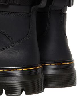 Stiefelettes Dr Martens Combs Tech Leder Schwarz für Herren