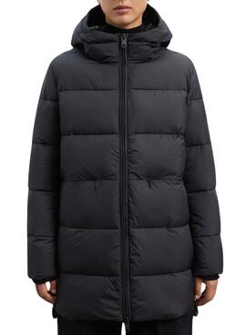 Jacke Ecoalf Marangu Schwarz für Damen
