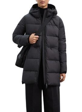 Jacke Ecoalf Marangu Schwarz für Damen